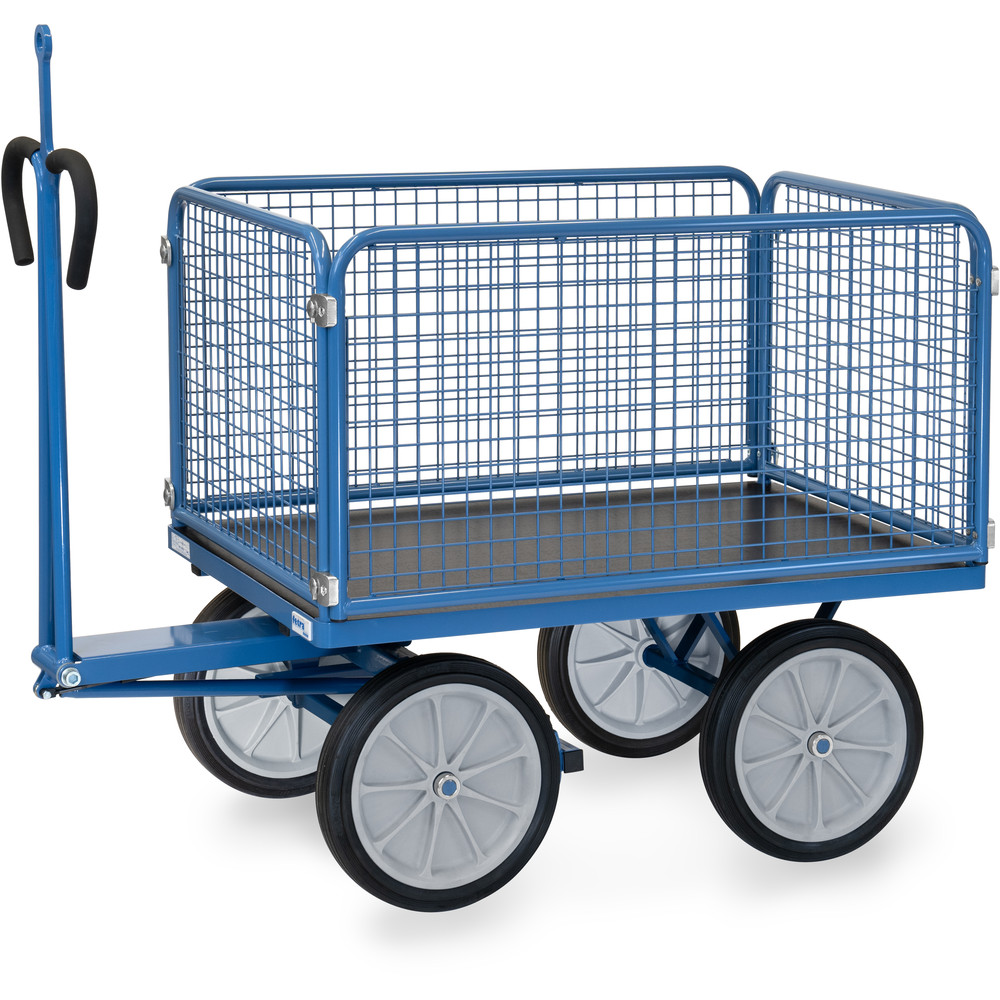 fetra® Hand truck with wire lattice and traction eye 6434VZ