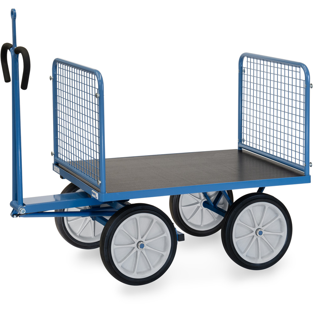 fetra® Hand truck with wire lattice and traction eye 6434VZ