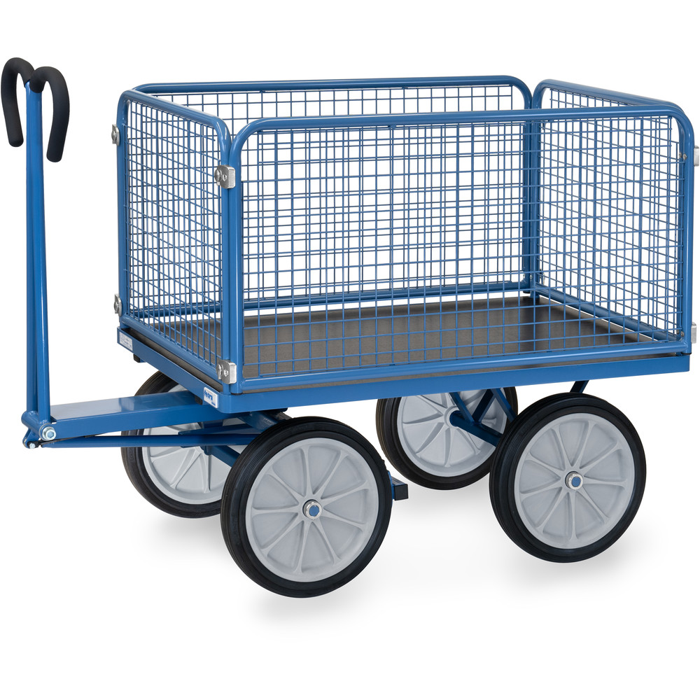 fetra® Hand truck with wire lattice 6434V