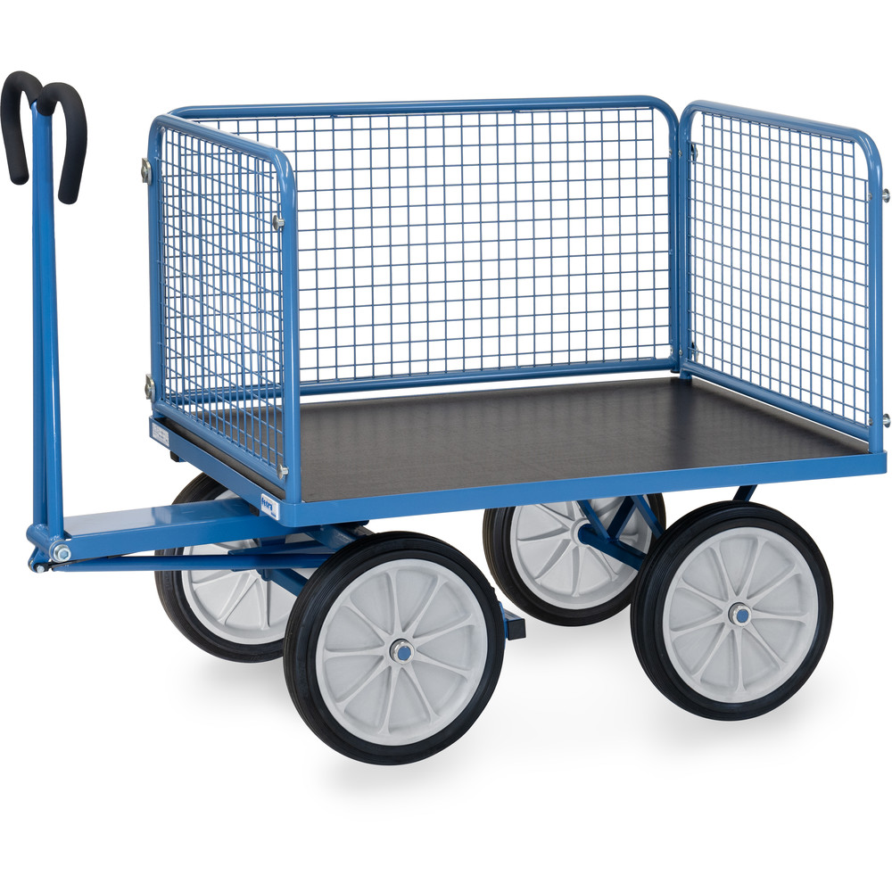 fetra® Hand truck with wire lattice 6434V
