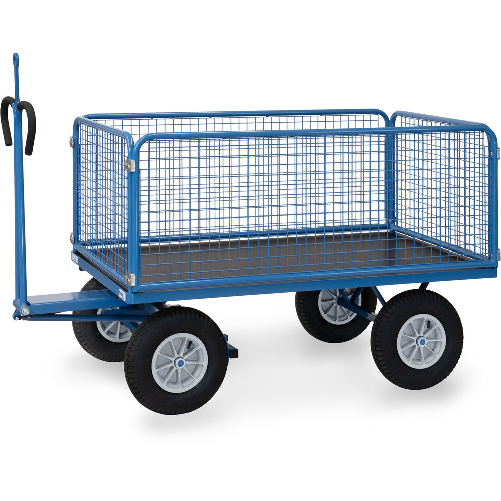 fetra® Hand truck with wire lattice and traction eye 6435LZ