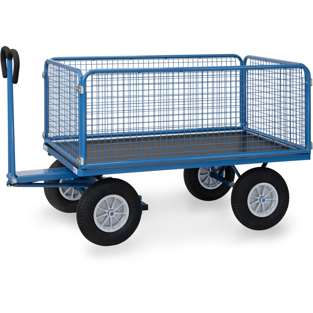 fetra® Hand truck with wire lattice 6435P