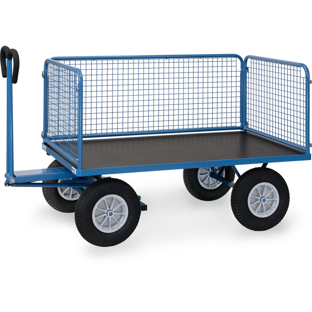 fetra® Hand truck with wire lattice 6435P