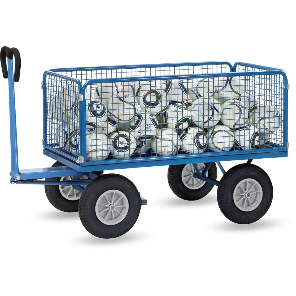 fetra® Hand truck with wire lattice 6435P