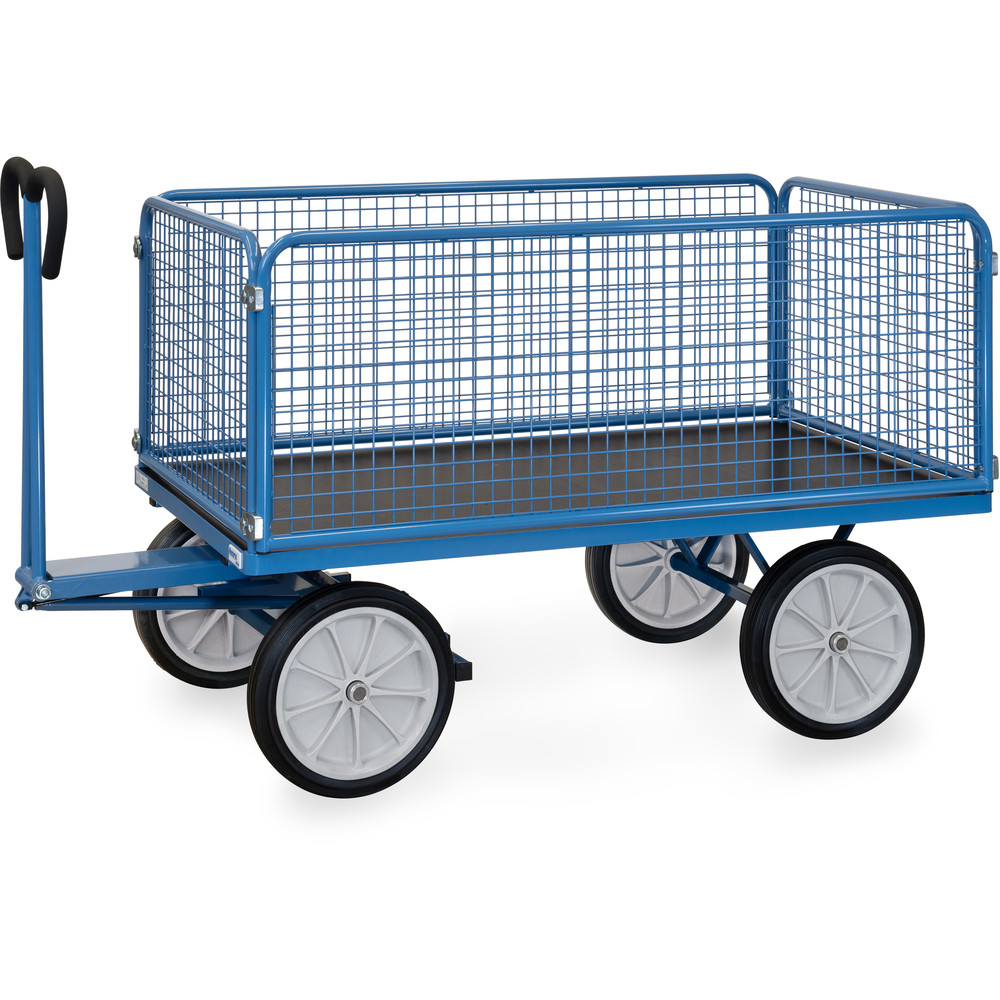 fetra® Hand truck with wire lattice 6435V