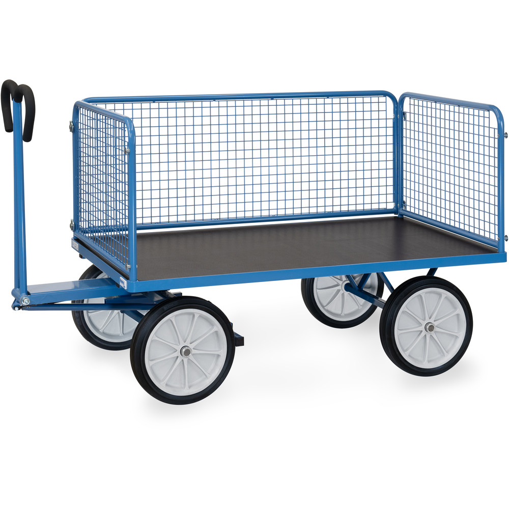 fetra® Hand truck with wire lattice 6435V