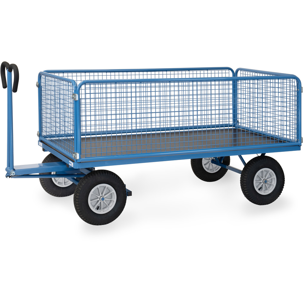 fetra® Hand truck with wire lattice 6436L