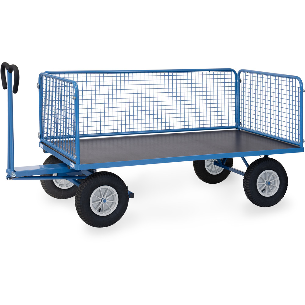 fetra® Hand truck with wire lattice 6436L