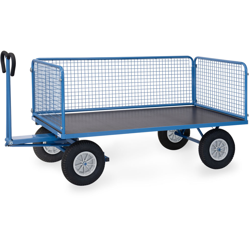 fetra® Hand truck with wire lattice 6436P