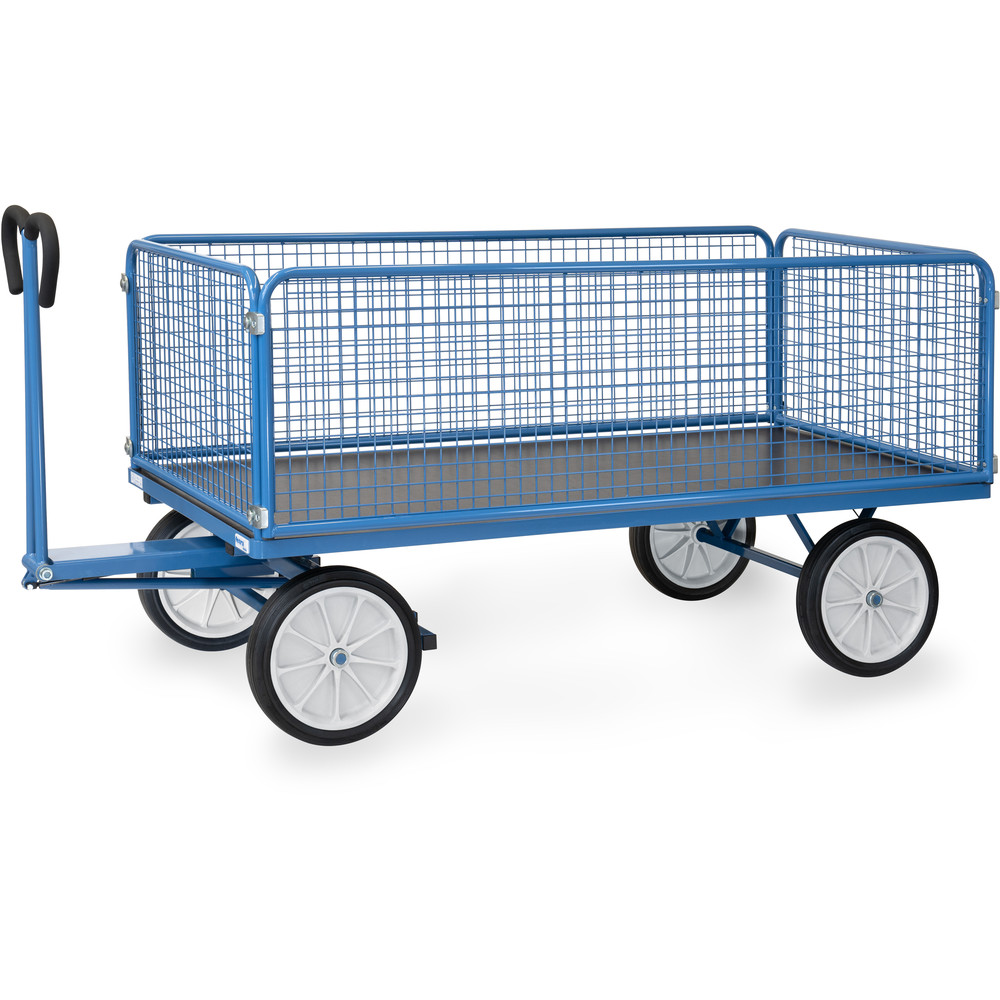 fetra® Hand truck with wire lattice 6436V