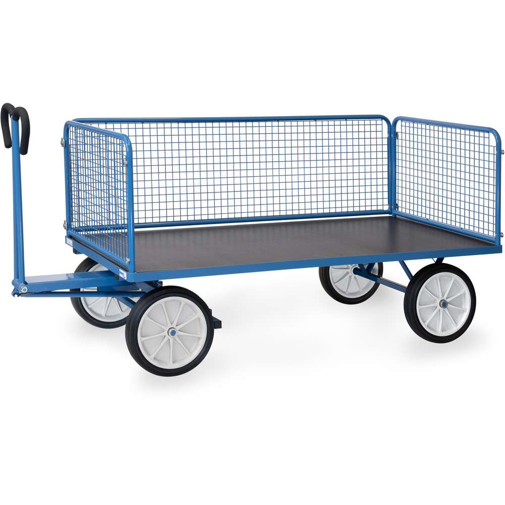 fetra® Hand truck with wire lattice 6436V