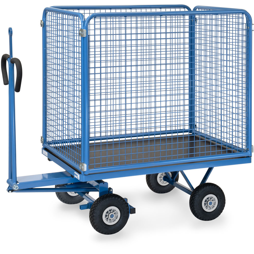 fetra® Hand truck with wire lattice and traction eye 6443PZ