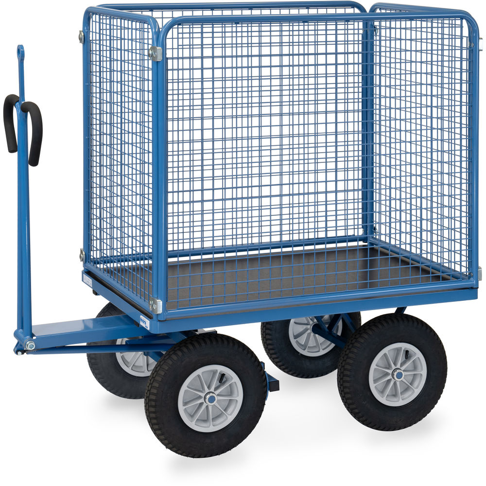 fetra® Hand truck with wire lattice and traction eye 6444LZ