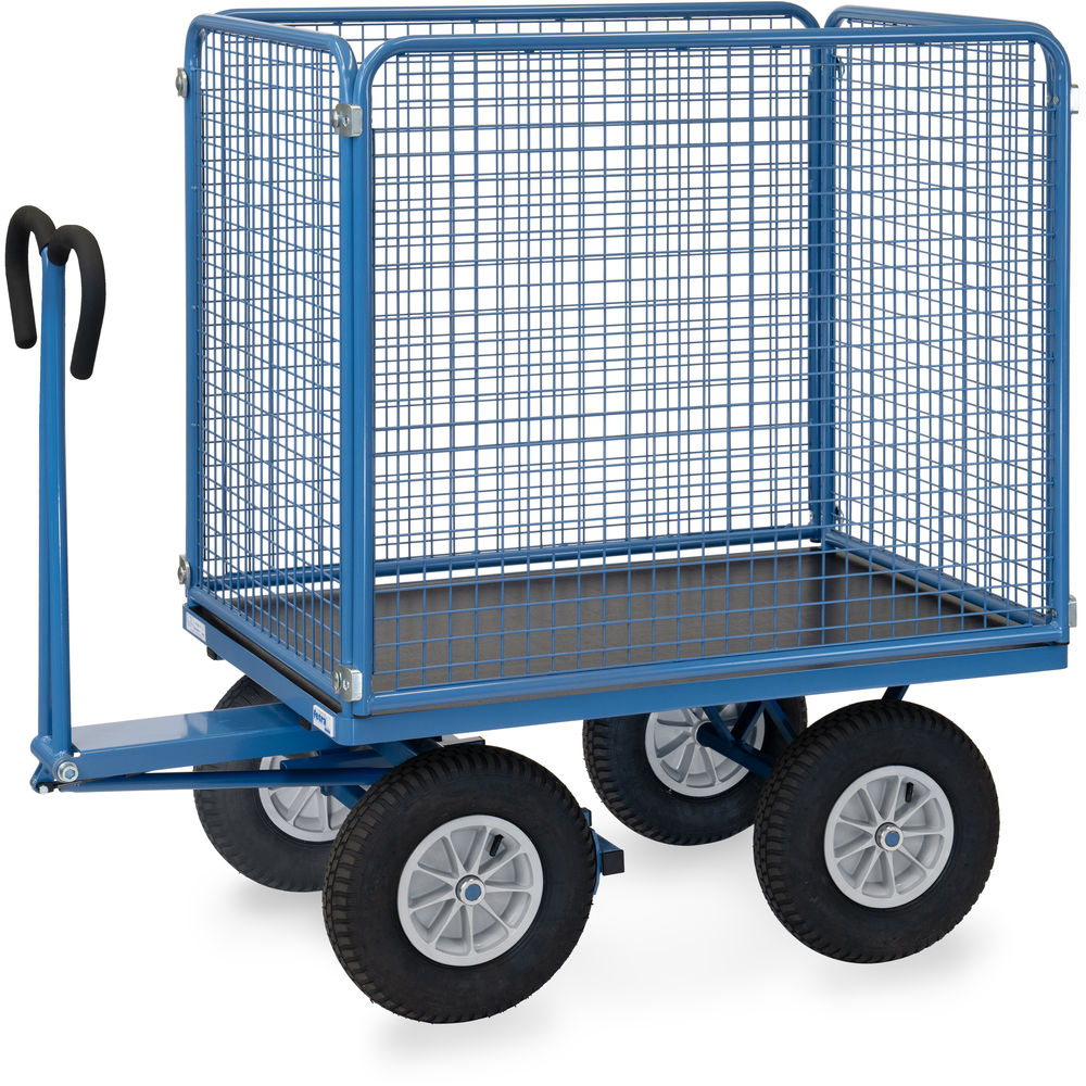 fetra® Hand truck with wire lattice 6444L