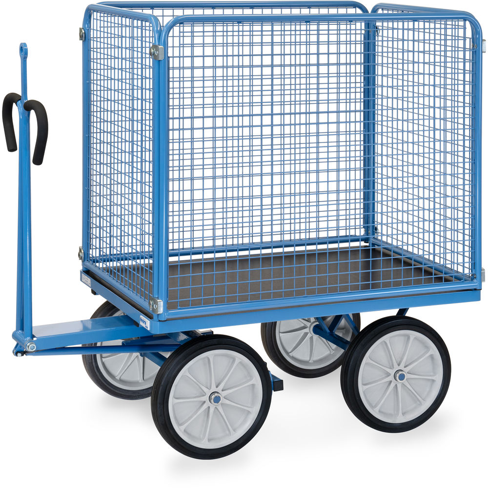 fetra® Hand truck with wire lattice and traction eye 6444VZ