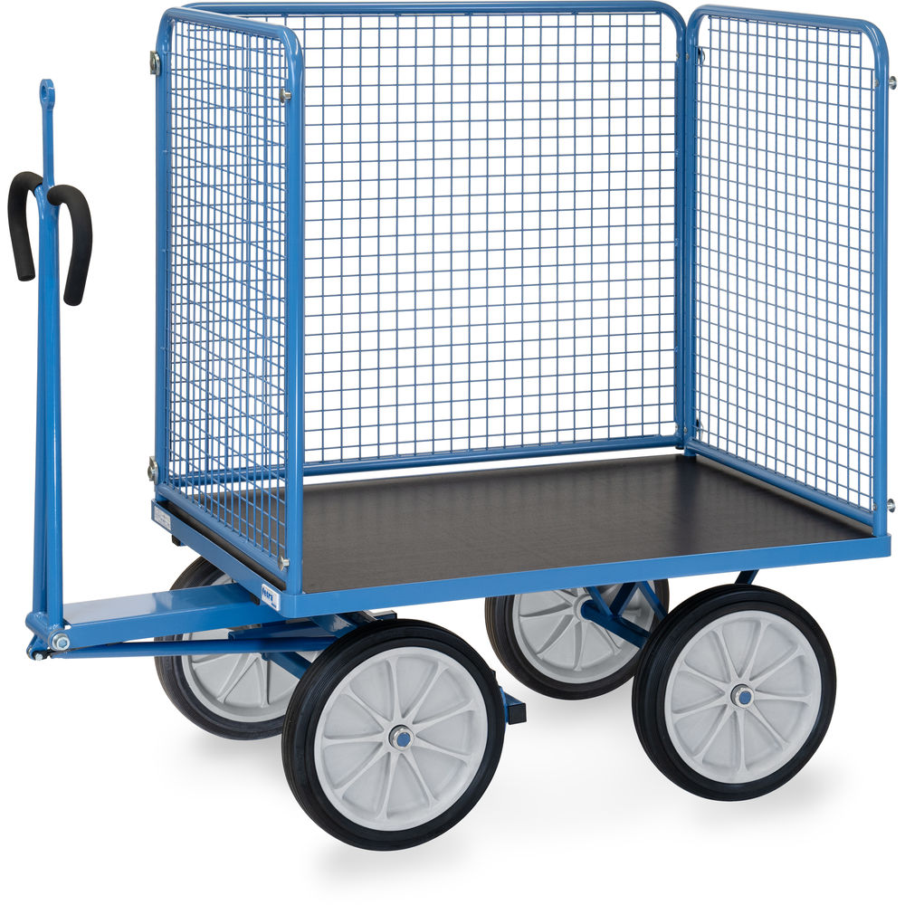 fetra® Hand truck with wire lattice and traction eye 6444VZ