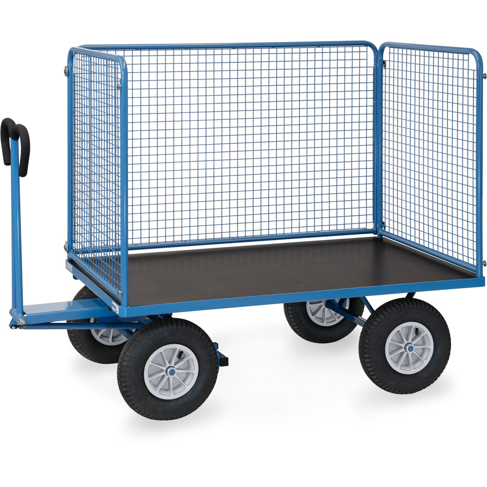 fetra® Hand truck with wire lattice 6445L