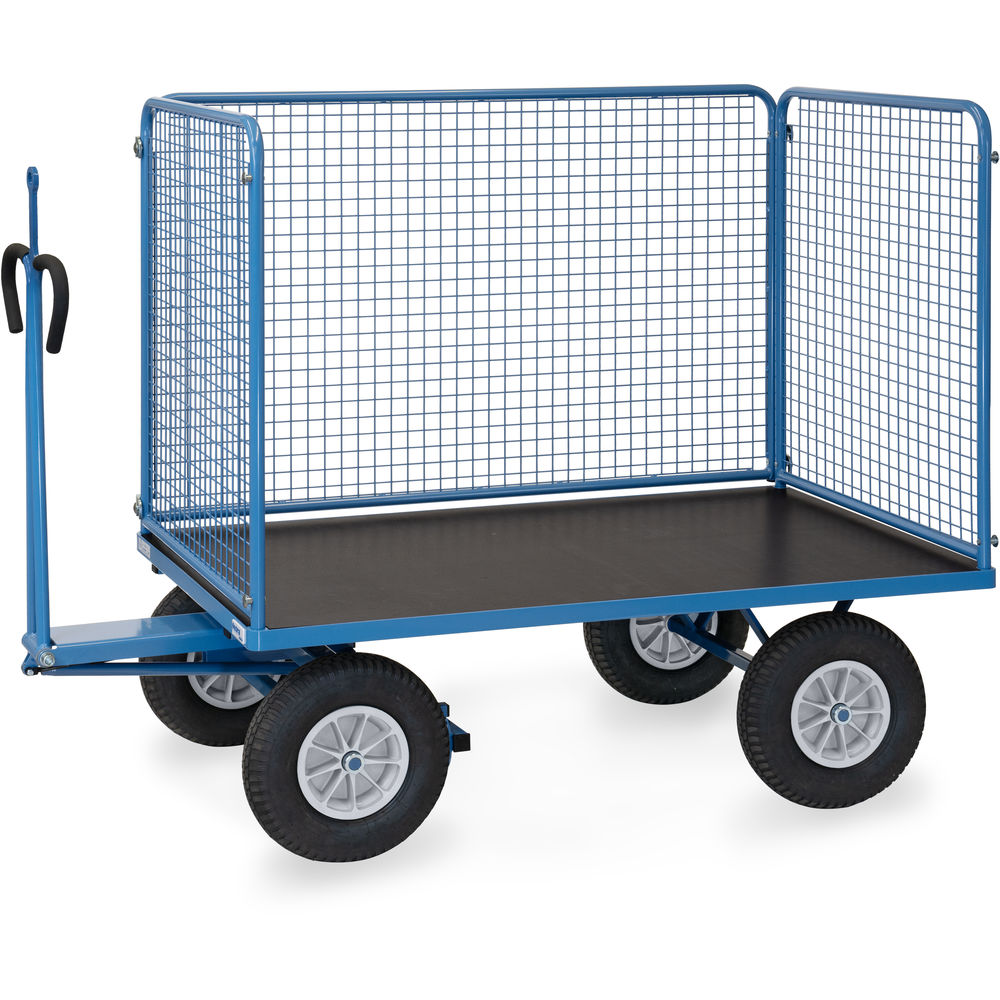 fetra® Hand truck with wire lattice and traction eye 6445PZ