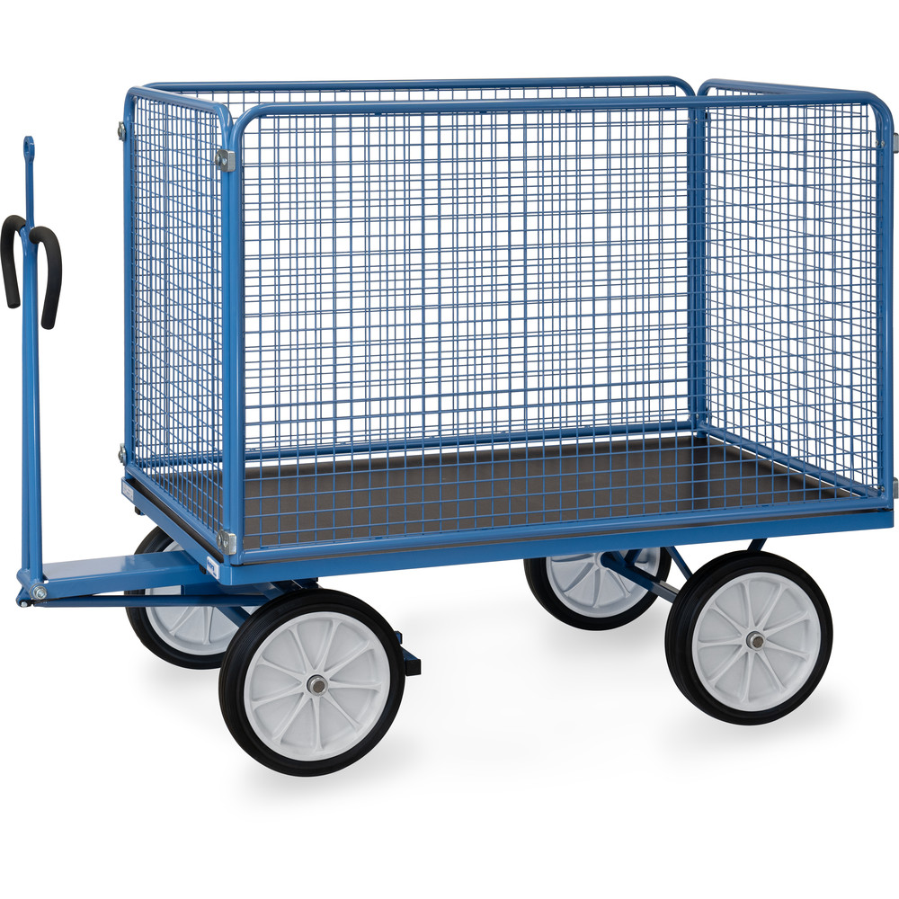 fetra® Hand truck with wire lattice and traction eye 6445VZ
