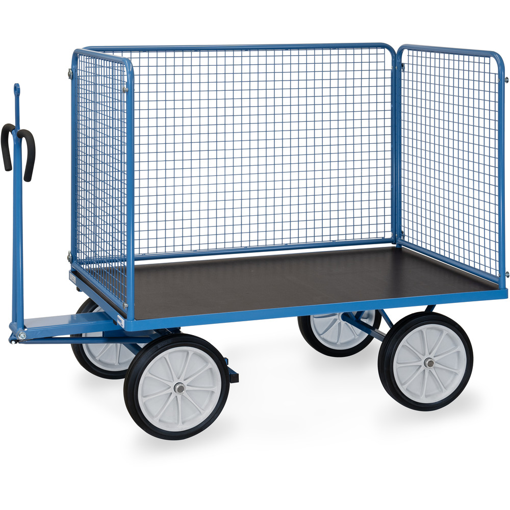 fetra® Hand truck with wire lattice and traction eye 6445VZ