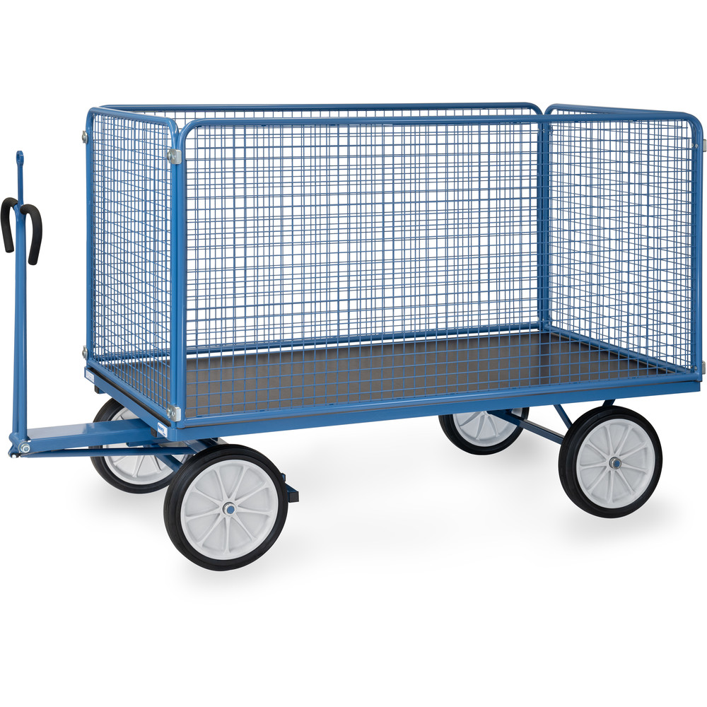 fetra® Hand truck with wire lattice and traction eye 6446VZ