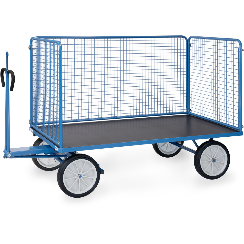 fetra® Hand truck with wire lattice and traction eye 6446VZ