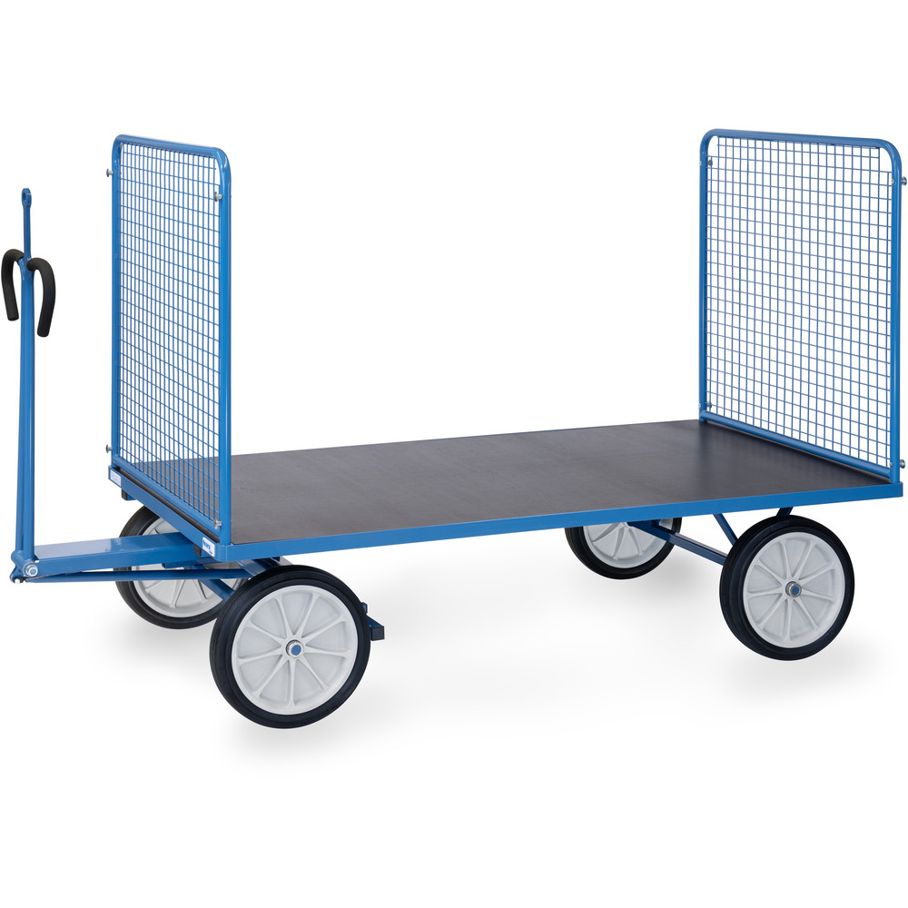 fetra® Hand truck with wire lattice and traction eye 6446VZ