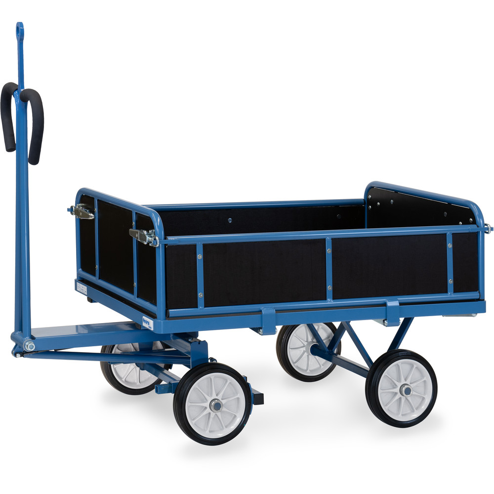 fetra® Hand truck with boards and traction eye 6453VZ