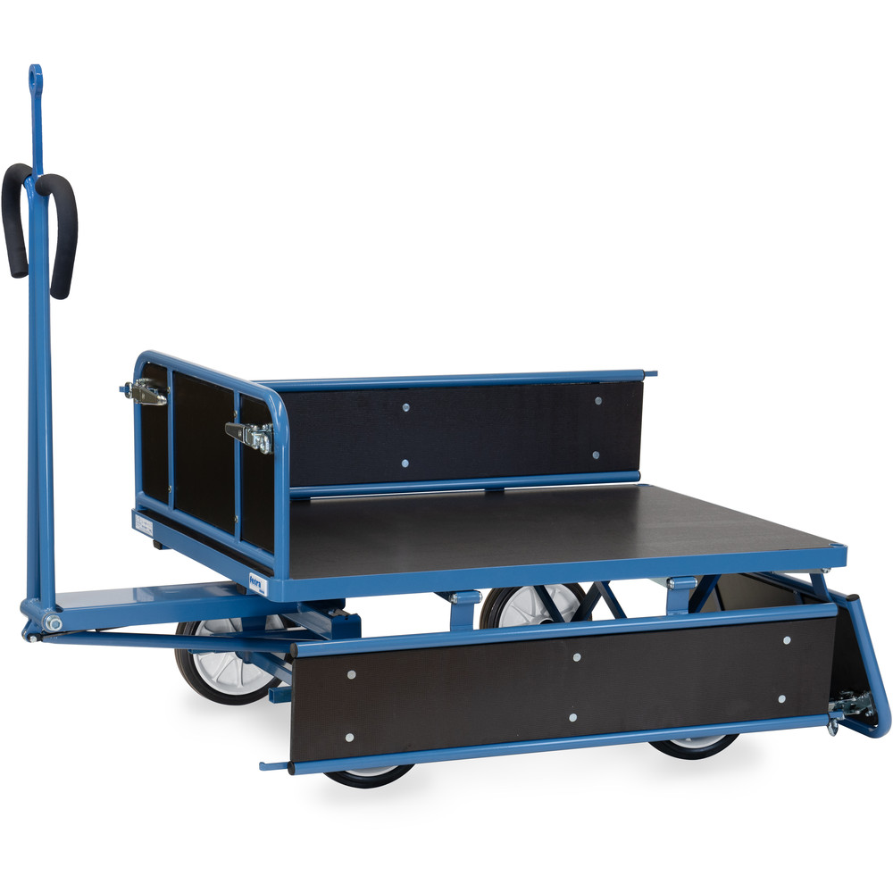 fetra® Hand truck with boards and traction eye 6453VZ