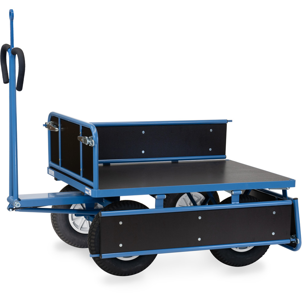 fetra® Hand truck with boards and traction eye 6454LZ