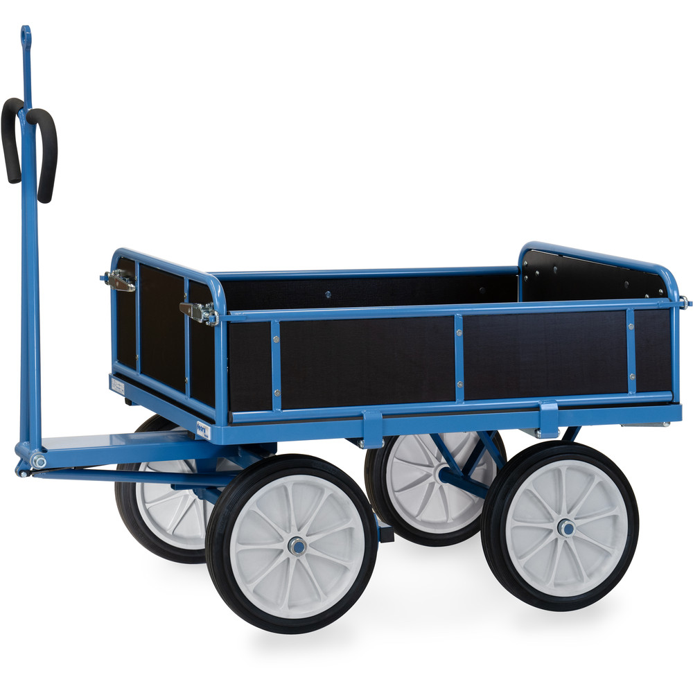 fetra® Hand truck with boards and traction eye 6454VZ