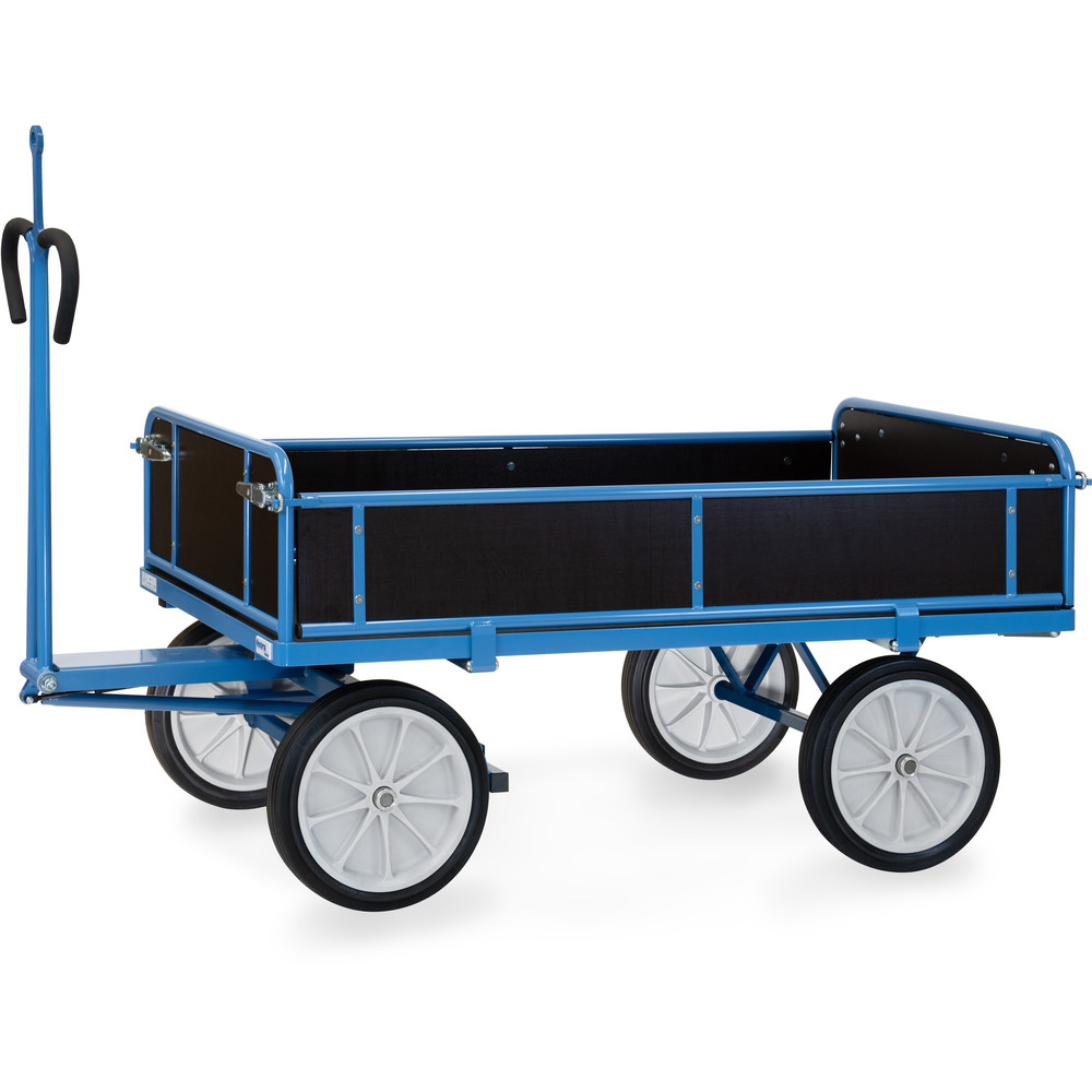 fetra® Hand truck with boards and traction eye 6455VZ