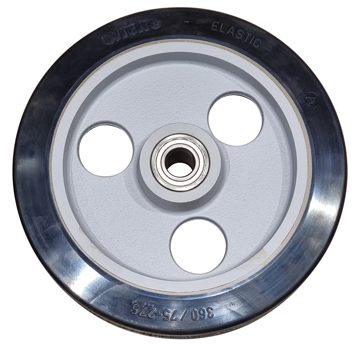 fetra® Elastic solid rubber tyre 71115 - 360 x 75 mm