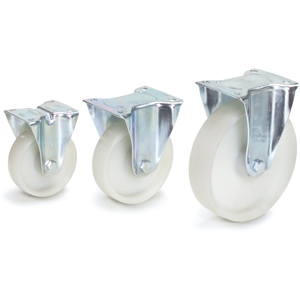 fetra® Fixed-wheel castor polyamide 125 x 38 mm