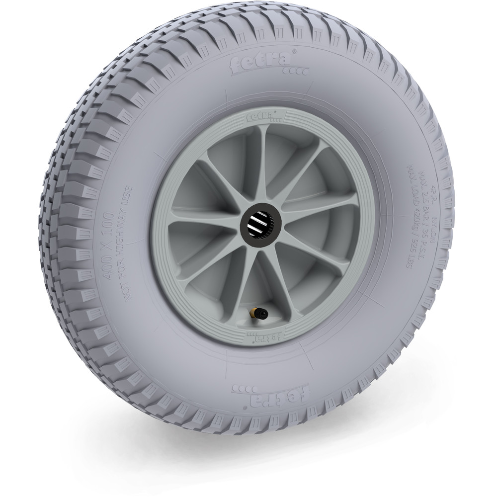 fetra® Pneumatic tyre 72125G - 400 x 100 mm