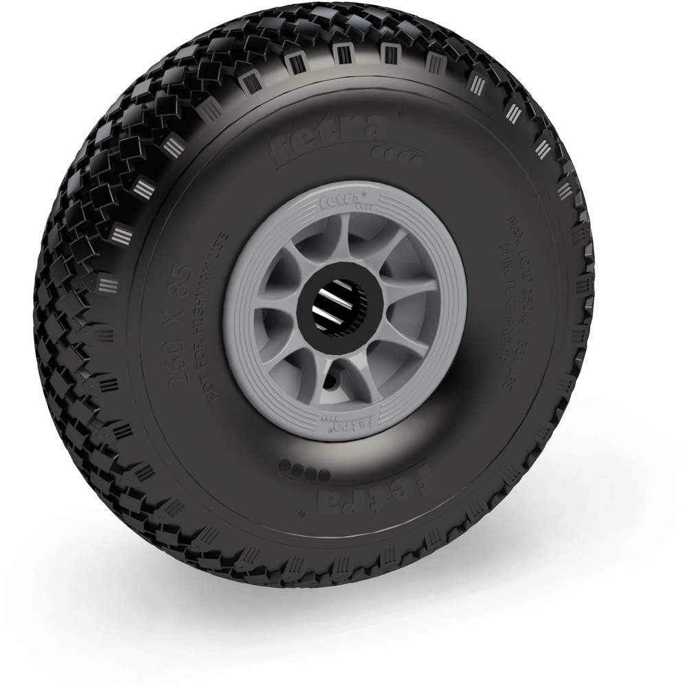 fetra® PU-tyre 72607G - 260 x 56 mm