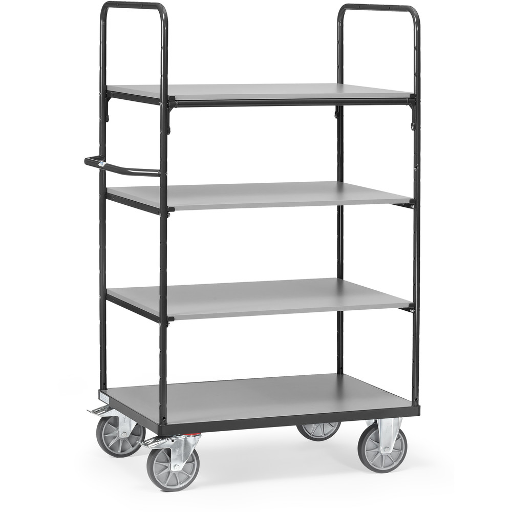 fetra® Shelved trolley GREY-EDITION 8302-7016