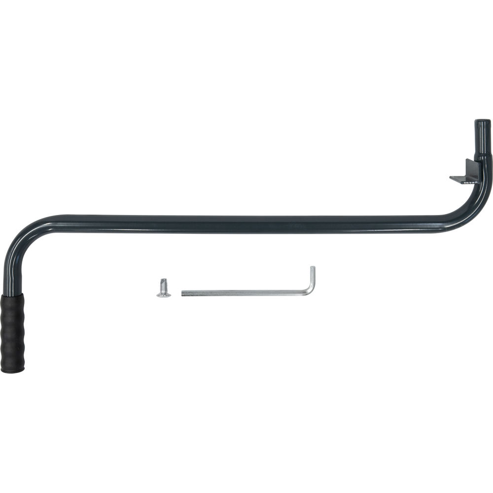 fetra® Push bar GREY-EDITION E1161SB-7016 for dolly with gooseneck handle