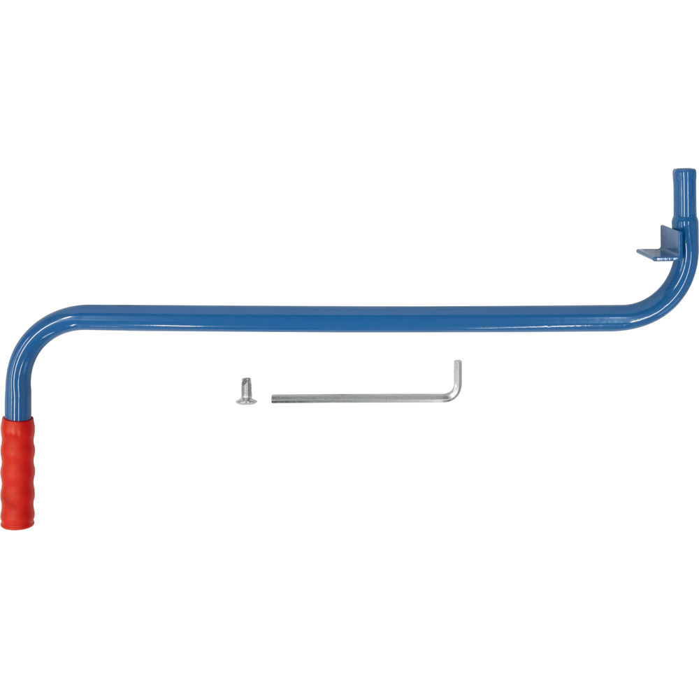 fetra® Push bar E1161SB for dolly with gooseneck handle