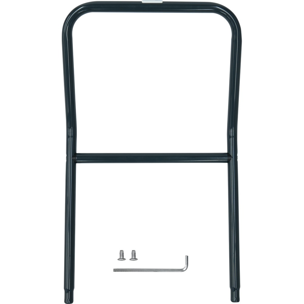 fetra® Push handle anthracite grey E1200SB-7016 for storeroom trolleys