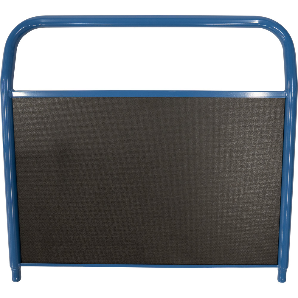 fetra® End wall with wood E12512SW for panelled end platform cart 12512 and 12522