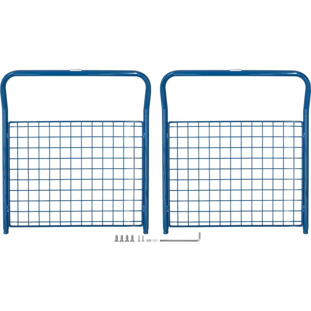 fetra® End wall with wire lattice E1550SW for closed platform cart