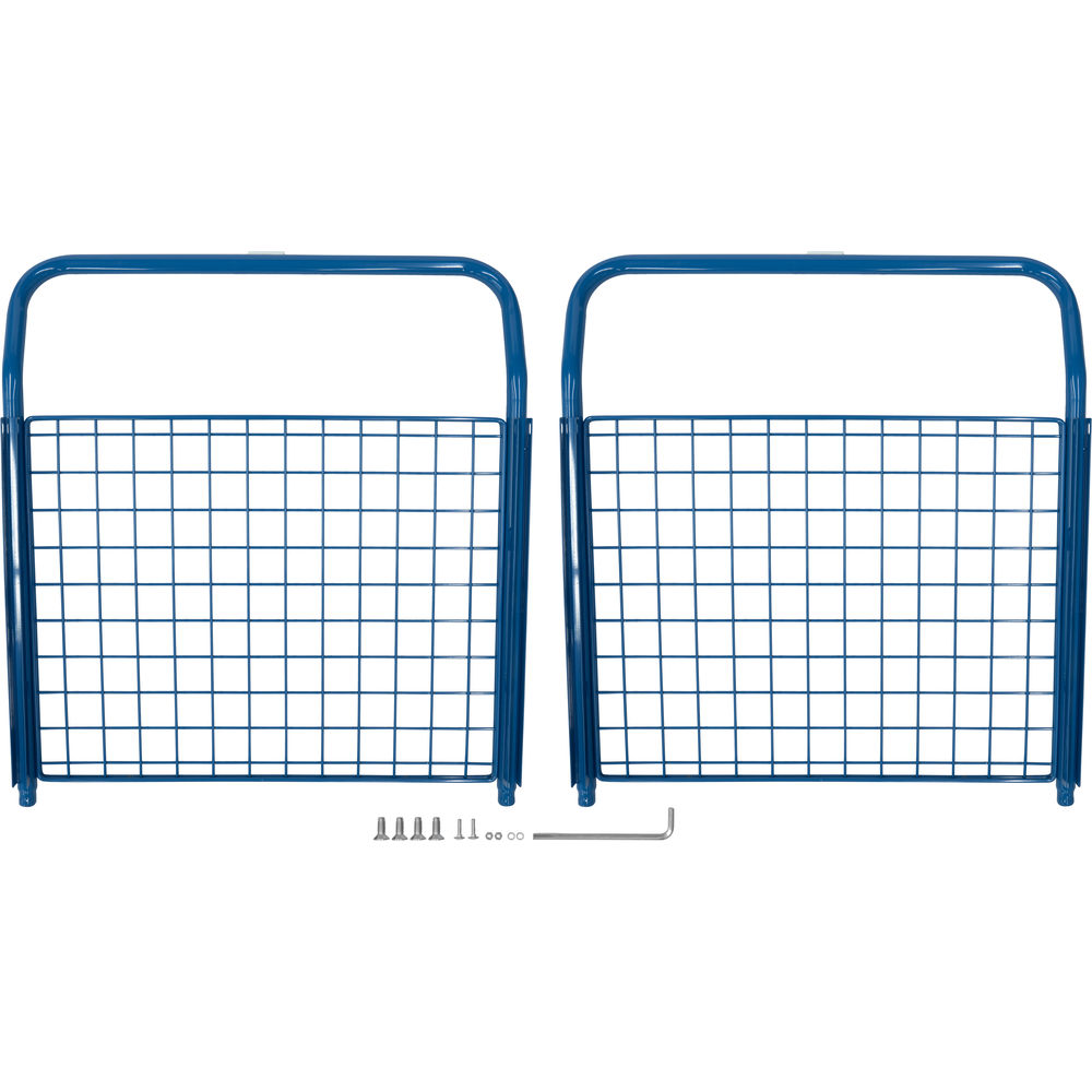 fetra® End wall with wire lattice E1552SW for closed platform cart