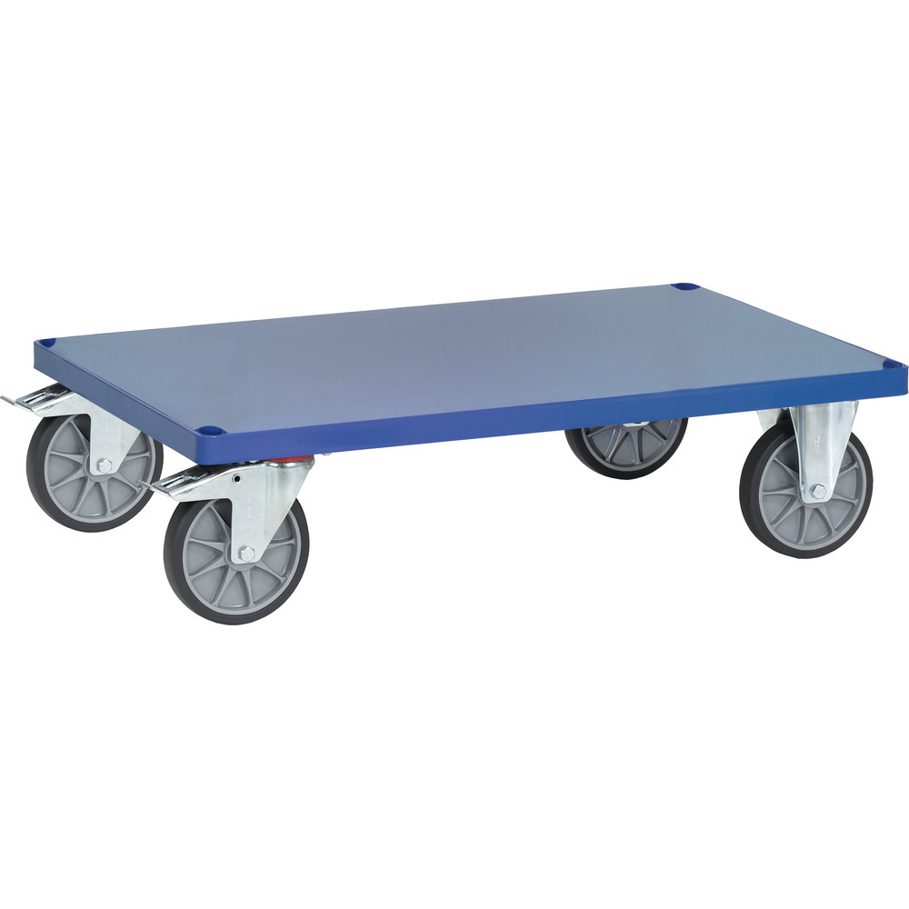 fetra® Driving frame with sheet steel E2401BFR for heavy table top carts
