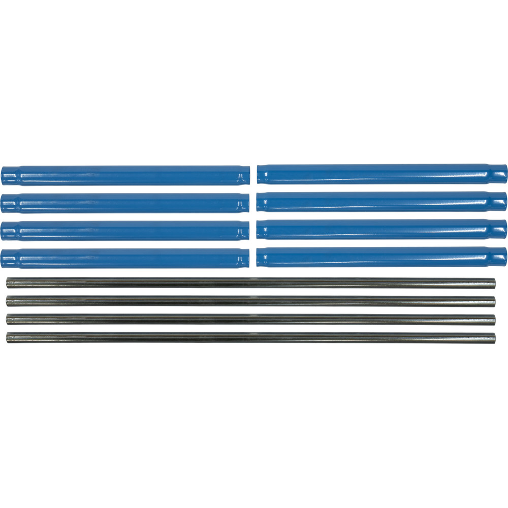 fetra® Support tubes blue E2420SR for table top cart 2420-2423