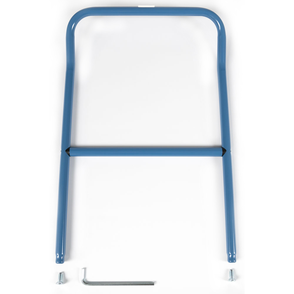 fetra® Push handle blue 500 mm for open carts