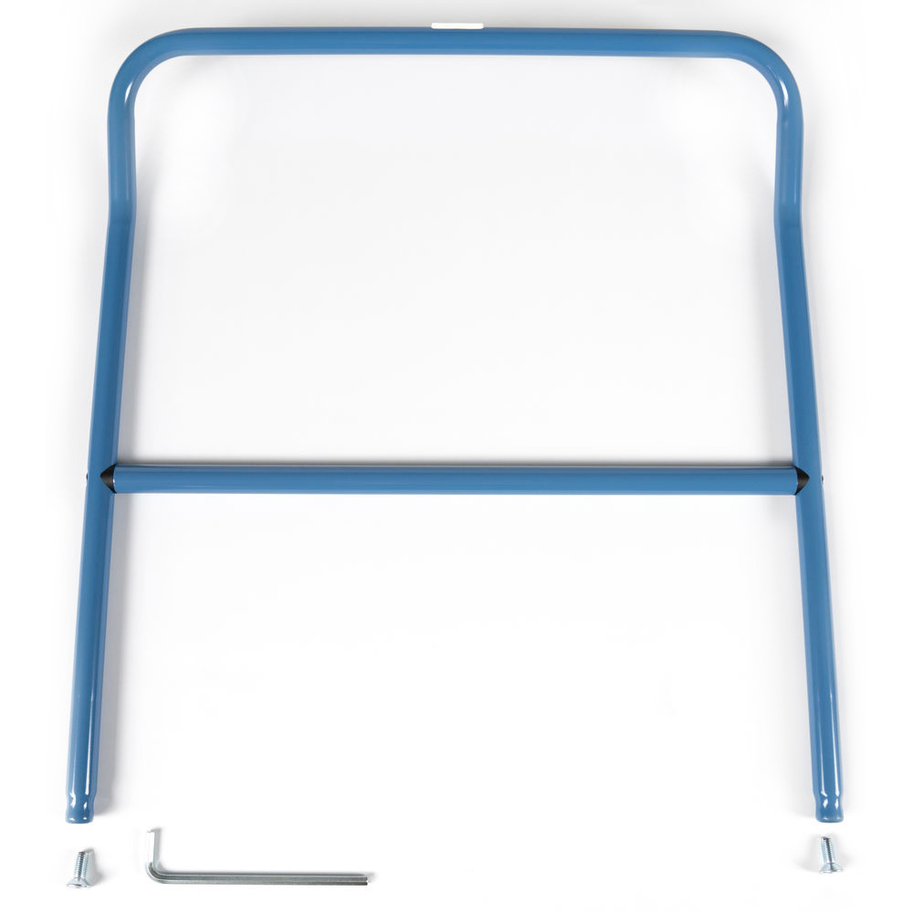 fetra® Push handle blue 700 mm for open carts