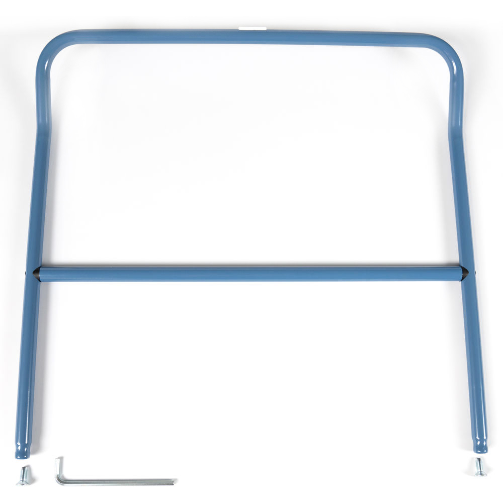 fetra® Push handle blue 800 mm for open carts