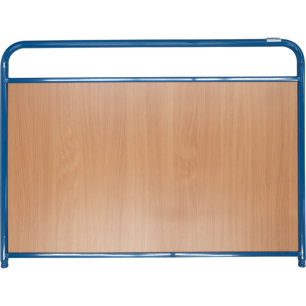fetra® Longitudinal wall with wood E2543LW for bale trolley