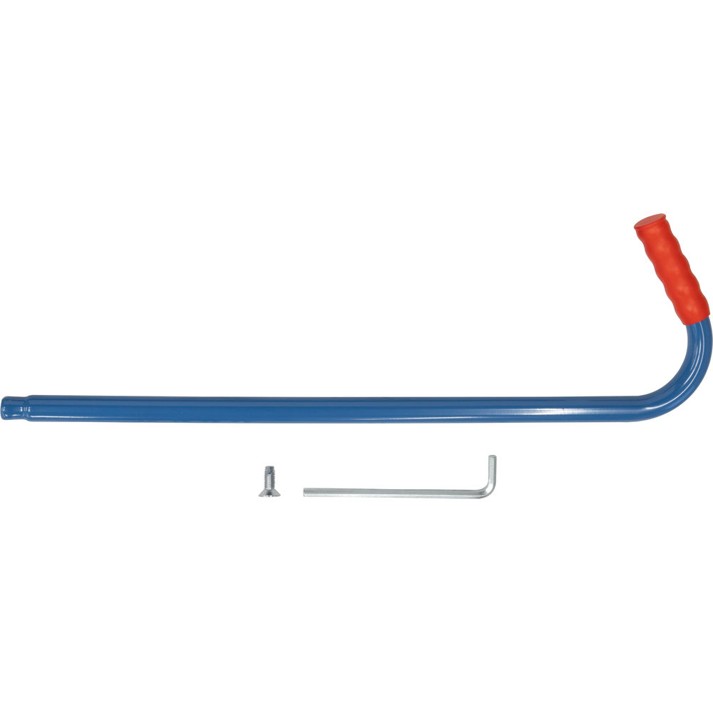 fetra® 1 bowed stanchion E2580RB for stanchioned trolleys